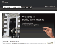 Tablet Screenshot of harleysthearing.co.uk